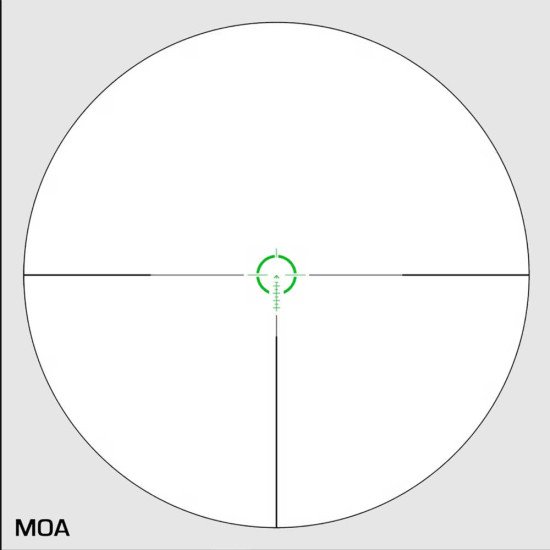 Trihawk 3x30 Prism Scope, Red MOA Reticle