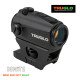 TRUGLO IGNiTE Mini Red Dot Sight 22mm 2-MOA 