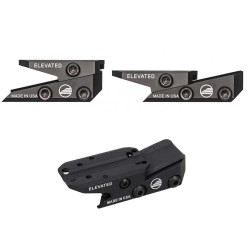 Elevated Technology The Slide Optic Mount Fits Trijicon MRO, Aimpoint T1/T2/H1, Holosun and Clones