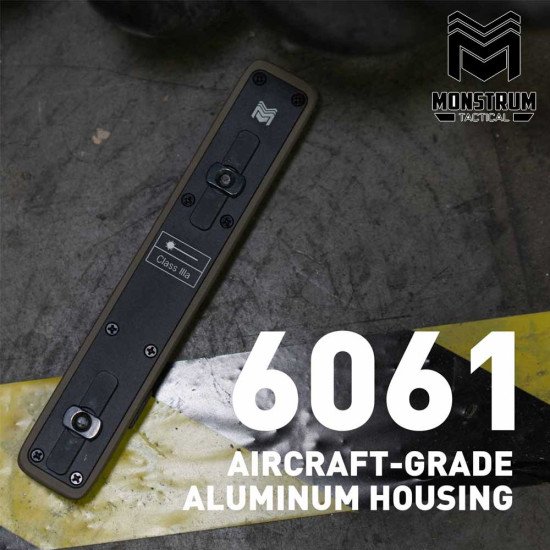 Monstrum Tactical Laserbeak M-LOK Inline Laser Grip Sight with USB-C Rechargeable Battery Monstrum Tactical Laserbeak M-LOK Inline Laser Grip Sight with USB-C Rechargeable Battery