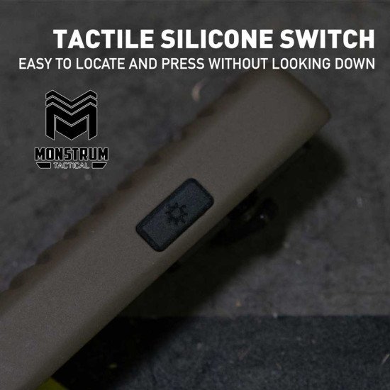 Monstrum Tactical Laserbeak M-LOK Inline Laser Grip Sight with USB-C Rechargeable Battery Monstrum Tactical Laserbeak M-LOK Inline Laser Grip Sight with USB-C Rechargeable Battery