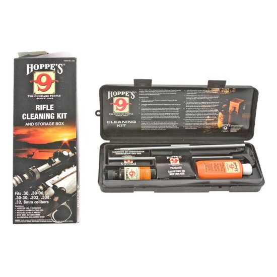 Hoppe's Rifle Cleaning Kit and Storage Box Hoppe's Rifle Cleaning Kit and Storage Box