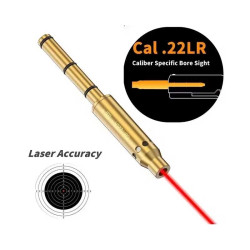Laser Bore Sighter .22LR Cartridge Red