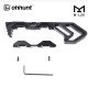 M-LOK Handstop Barricade Stop Aluminum Angled Foregrip for AR-15 AR-10 - Black M-LOK Handstop Barricade Stop Aluminum Angled Foregrip for AR-15 AR-10 - Black