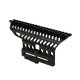 Ohhunt B-13 Classic AK Side Optic Mount Quick Detach Scope Rail Base Low Weight and Strength Picatinny Mounting Black Ohhunt B-13 Classic AK Side Optic Mount Quick Detach Scope Rail Base Low Weight and Strength Picatinny Mounting Black
