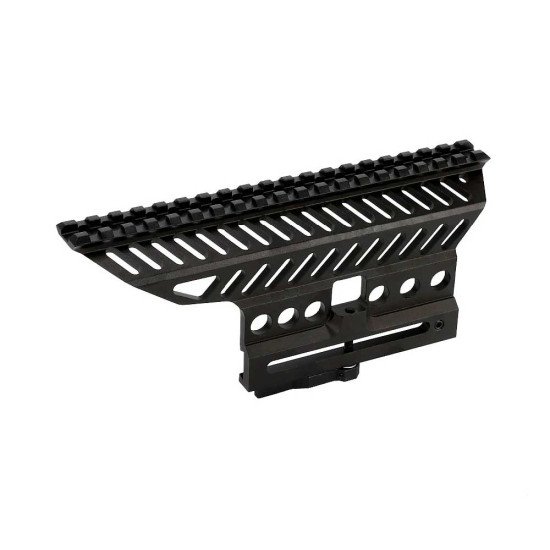 Ohhunt B-13 Classic AK Side Optic Mount Quick Detach Scope Rail Base Low Weight and Strength Picatinny Mounting Black Ohhunt B-13 Classic AK Side Optic Mount Quick Detach Scope Rail Base Low Weight and Strength Picatinny Mounting Black