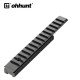 ohhunt® Extension 11mm Dovetail to Picatinny Rail Adapter Convert Mount with Stop Pin - 14 Slots ohhunt® Extension 11mm Dovetail to Picatinny Rail Adapter Convert Mount with Stop Pin - 14 Slots