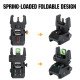 Ohhunt® Green Red Dot Flip Up Sights Fiber Optics Polymer Front Rear Back Up Sight Ohhunt® Green Red Dot Flip Up Sights Fiber Optics Polymer Front Rear Back Up Sight