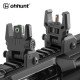 Ohhunt® Green Red Dot Flip Up Sights Fiber Optics Polymer Front Rear Back Up Sight Ohhunt® Green Red Dot Flip Up Sights Fiber Optics Polymer Front Rear Back Up Sight