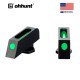 ohhunt® Green Red Fiber Optic Sight Front & Rear Sights for Glock Pistols ohhunt® Green Red Fiber Optic Sight Front & Rear Sights for Glock Pistols