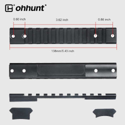 Ohhunt® Remington 700 Style Short Action Picatinny Rail Base