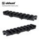 Ohhunt Ventilated Shotgun Rib Mount Picatinny Rail - 3.35 inch 8 Slot Ohhunt Ventilated Shotgun Rib Mount Picatinny Rail - 3.35 inch 8 Slot
