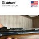 Ohhunt Ventilated Shotgun Rib Mount Picatinny Rail - 3.35 inch 8 Slot Ohhunt Ventilated Shotgun Rib Mount Picatinny Rail - 3.35 inch 8 Slot