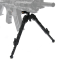 Tactical Hunting Rifle Bipod BR-4 Bolt Action Quick Detach Bipod fit 20mm Picatinny Rail for Rifle Scope Black Tan
