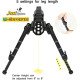 Two-Piece V9 Split Bipod for M-LOK Handguard Rifle Bipods Tactical 7.5-9 Inches Two-Piece V9 Split Bipod for M-LOK Handguard Rifle Bipods Tactical 7.5-9 Inches