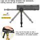 Two-Piece V9 Split Bipod for M-LOK Handguard Rifle Bipods Tactical 7.5-9 Inches Two-Piece V9 Split Bipod for M-LOK Handguard Rifle Bipods Tactical 7.5-9 Inches