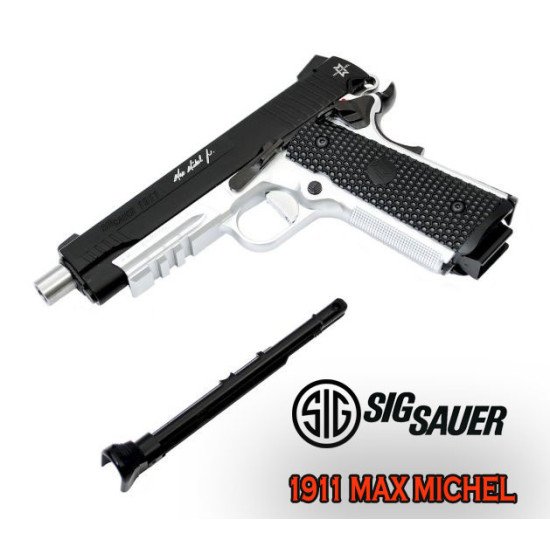 Sig Sauer 1911 Max Michel .177 BB Blow-Back Co2 Air Pistol Sig Sauer 1911 Max Michel .177 BB Blow-Back Co2 Air Pistol