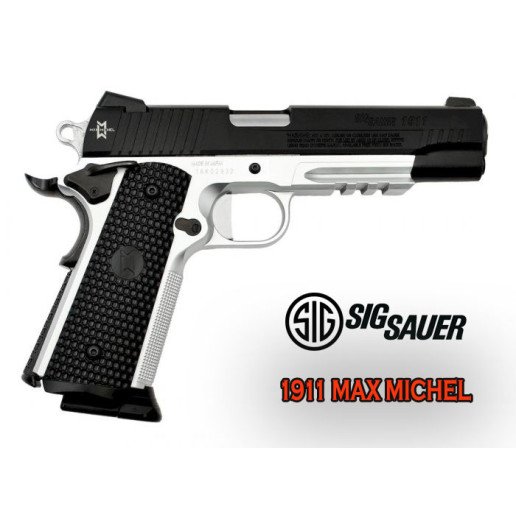 Sig Sauer 1911 Max Michel .177 BB Blow-Back Co2 Air Pistol Sig Sauer 1911 Max Michel .177 BB Blow-Back Co2 Air Pistol