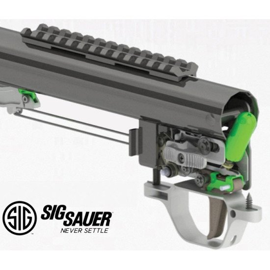 SIG SAUER ASP20 BREAK BARREL AIR RIFLE, .22CAL, SYNTHETIC
