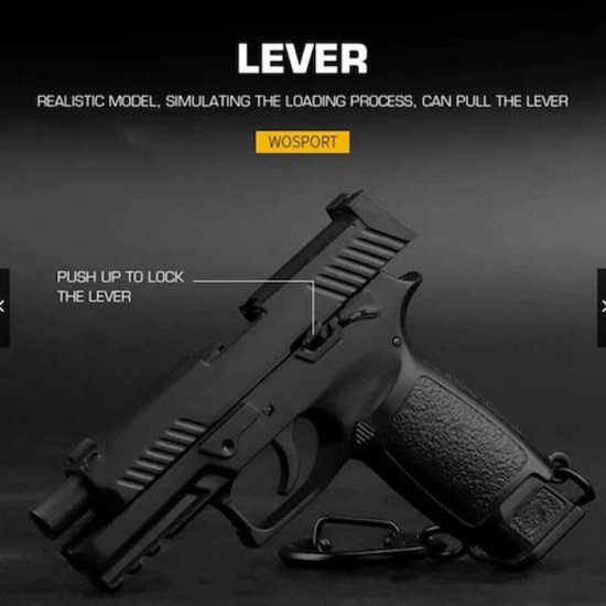 TACTICAL SIG SAUER P320 PISTOL KEYCHAIN