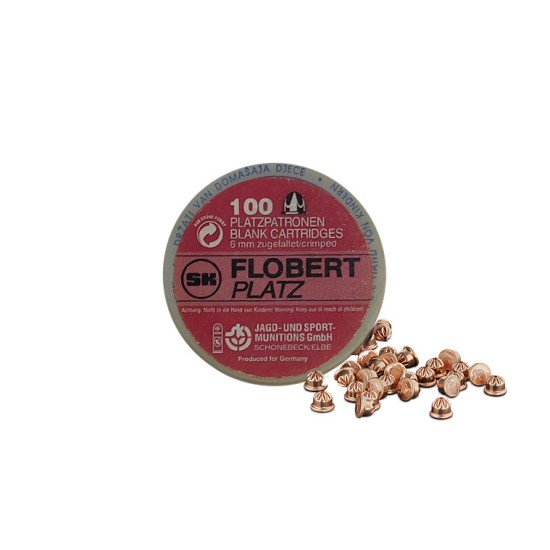 Blank Flare Cartridges 6mm Flobert Platzpatronen Blank Flare Cartridges 6mm Flobert Platzpatronen