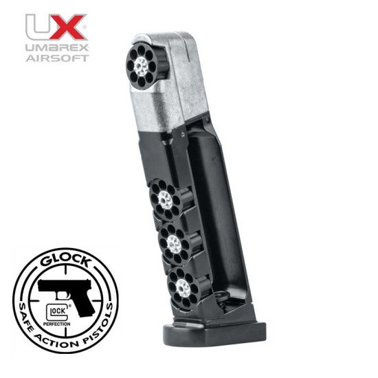 Umarex GLOCK 17 Magazine 4.5 mm (.177) Pellet / BB Umarex GLOCK 17 Magazine 4.5 mm (.177) Pellet / BB