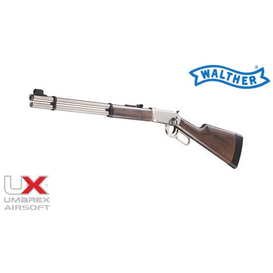 Walther Lever Action 4.5 mm (.177) Pellet, CO2 Powered Air Rifle Walther Lever Action 4.5 mm (.177) Pellet, CO2 Powered Air Rifle