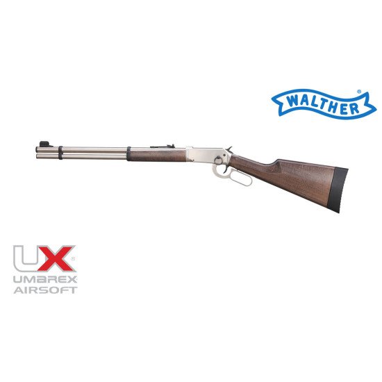 Walther Lever Action 4.5 mm (.177) Pellet, CO2 Powered Air Rifle Walther Lever Action 4.5 mm (.177) Pellet, CO2 Powered Air Rifle