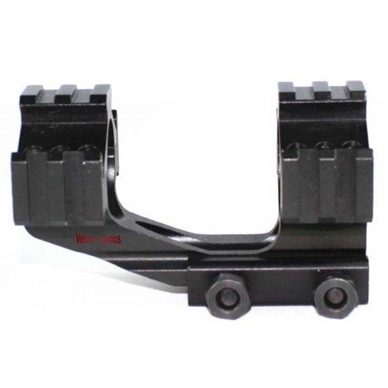 Vector Optics 30mm 1Inch One Piece Offset Weaver Mount Short Version W/ Tri-Rail Integrated Scope Rings Vector Optics 30mm 1Inch One Piece Offset Weaver Mount Short Version W/ Tri-Rail Integrated Scope Rings