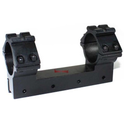 Vector Optics 30mm OnePiece Dovetail Rifle Scope Mount Double Rings with Top Picatinny Rail