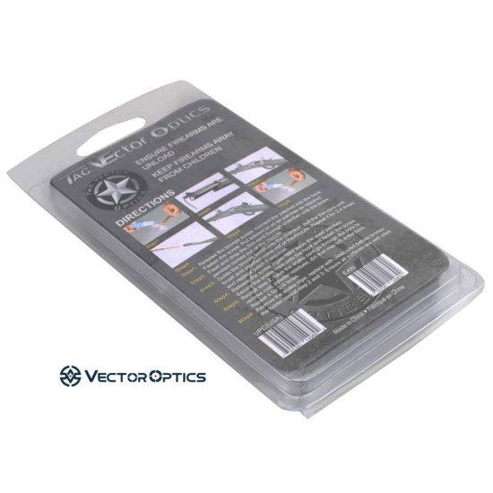 Vector Optics .45 Bore Snake Gun Cleaning with Bronze Brush Vector Optics .45 Bore Snake Gun Cleaning with Bronze Brush