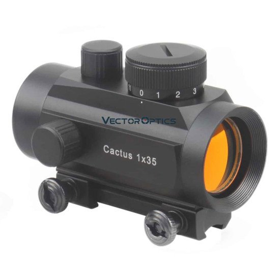 Vector Optics Cactus 1X35 Red Dot Scope with 11mm Dovetail Mount Vector Optics Cactus 1X35 Red Dot Scope with 11mm Dovetail Mount