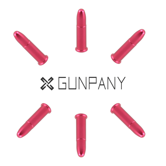 Vector Optics Gunpany 22 LR Dry Fires Snap Caps For Safety Training Patrice Dummy Rounds Aluminum