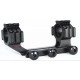 Vector Optics Tactical 30mm and 1 inch 25.4mm One piece RifleScope Weaver Mount Rings with Tri-Rails Cantilever Style