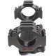 Vector Optics Tactical 30mm and 1 inch 25.4mm One piece RifleScope Weaver Mount Rings with Tri-Rails Cantilever Style
