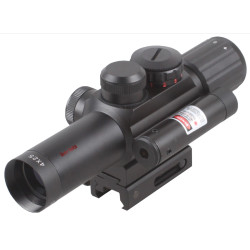 Vector Optics Wyvern 4x25E with Laser