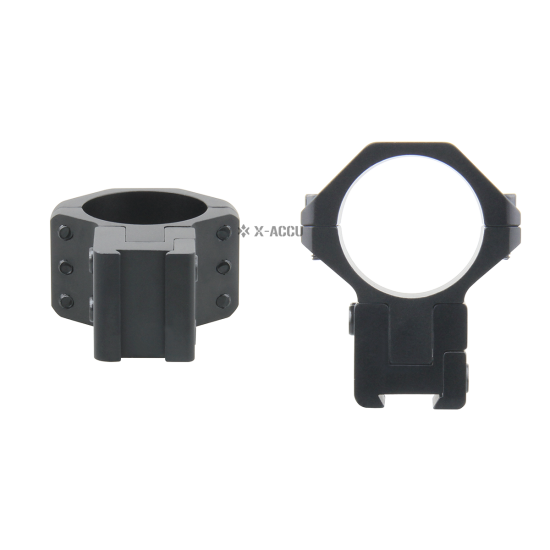 Vector Optics X-ACCU 30mm 40MOA Adjustable Elevation Dovetail Ring Mounts
