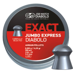 JSB Exact Jumbo Express .22 Cal. 14.35 gr