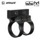 Ohhunt 1 inch Offset Flashlight Torch Mount Fit Both M-lok & Keymod Rails Ohhunt 1 inch Offset Flashlight Torch Mount Fit Both M-lok & Keymod Rails
