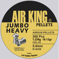 Air King Jumbo Heavy .22 Cal. 19.13 gr Pack of 200 Pellets