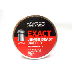 JSB Exact Jumbo Beast Cal .22 with 33.95 Gr