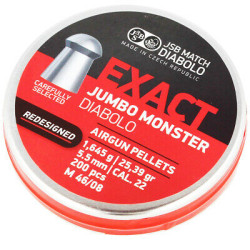 JSB Exact Jumbo Monster Redesigned Cal .22 with 25.39 Gr