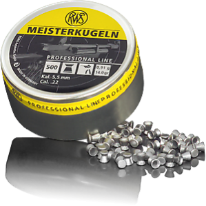 RWS MEISTERKUGELN Professional Line .22 Caliber Pellet RWS MEISTERKUGELN Professional Line .22 Caliber Pellet