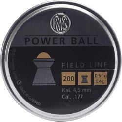 RWS POWER Ball .177 Caliber Pellet- 200 Count RWS POWER Ball .177 Caliber Pellet- 200 Count
