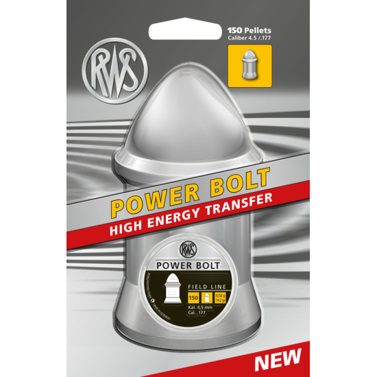 RWS Power Bolt Pellet 0.92g .177 Cal. RWS Power Bolt Pellet 0.92g .177 Cal.