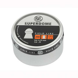 RWS SUPER DOME Field Line .25 Caliber Pellet