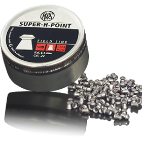 RWS SUPER H POINT Field Line .22 Caliber Pellet 500 Packing RWS SUPER H POINT Field Line .22 Caliber Pellet 500 Packing