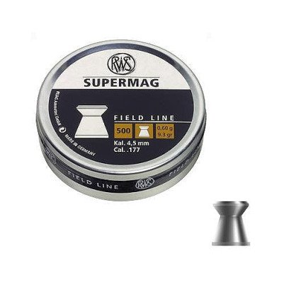 RWS Supermag .177 Caliber Pellet- 500 Count