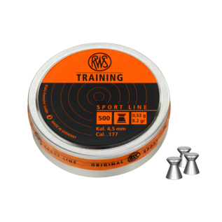 RWS TRAINING .177 4.5mm Airgun Pellets