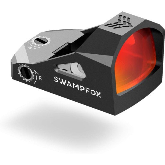 Swampfox Justice 1X27 Micro Reflex Red Dot Sights RMR Pistol Cut 3 MOA Reticle Swampfox Justice 1X27 Micro Reflex Red Dot Sights RMR Pistol Cut 3 MOA Reticle